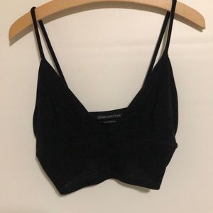 Urban Outfitters Lorena Triangle Cami Black